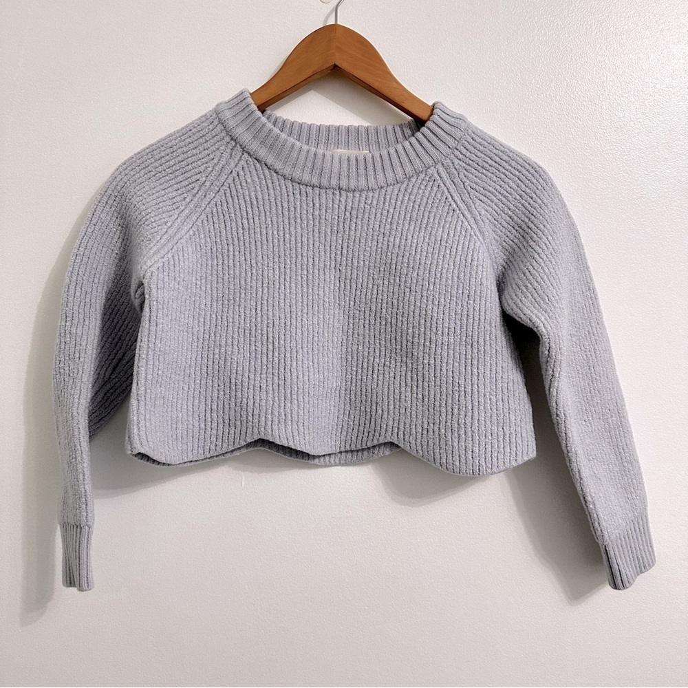 Aritzia Wilfred sardou cropped wool sweater size medium